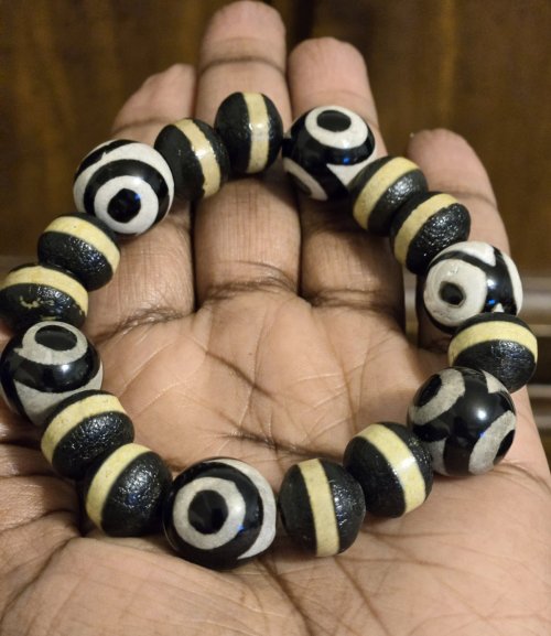 Natural Tibetan Bead Agate Bracelet 